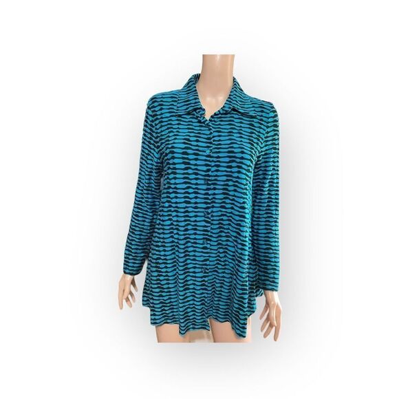 Long Sleeve Swing Tunic Top - Picture 1 of 3